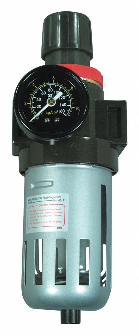Filter w/Regulator/ Gauge 3/8 