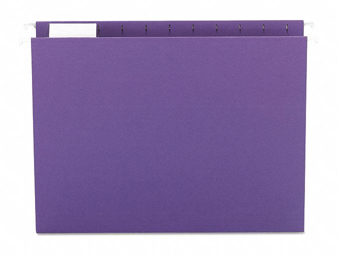 Folder, Hanging, Purple, PK25