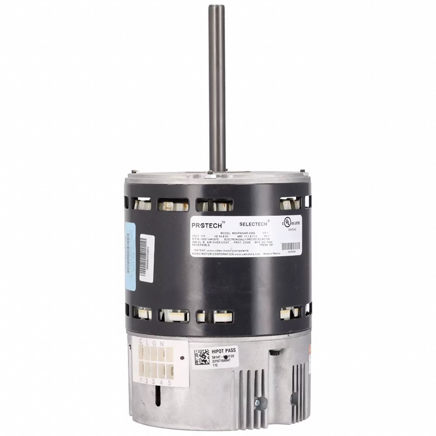 OEM Replacement Motor: RUUD/Weatherking, 51-106543-07