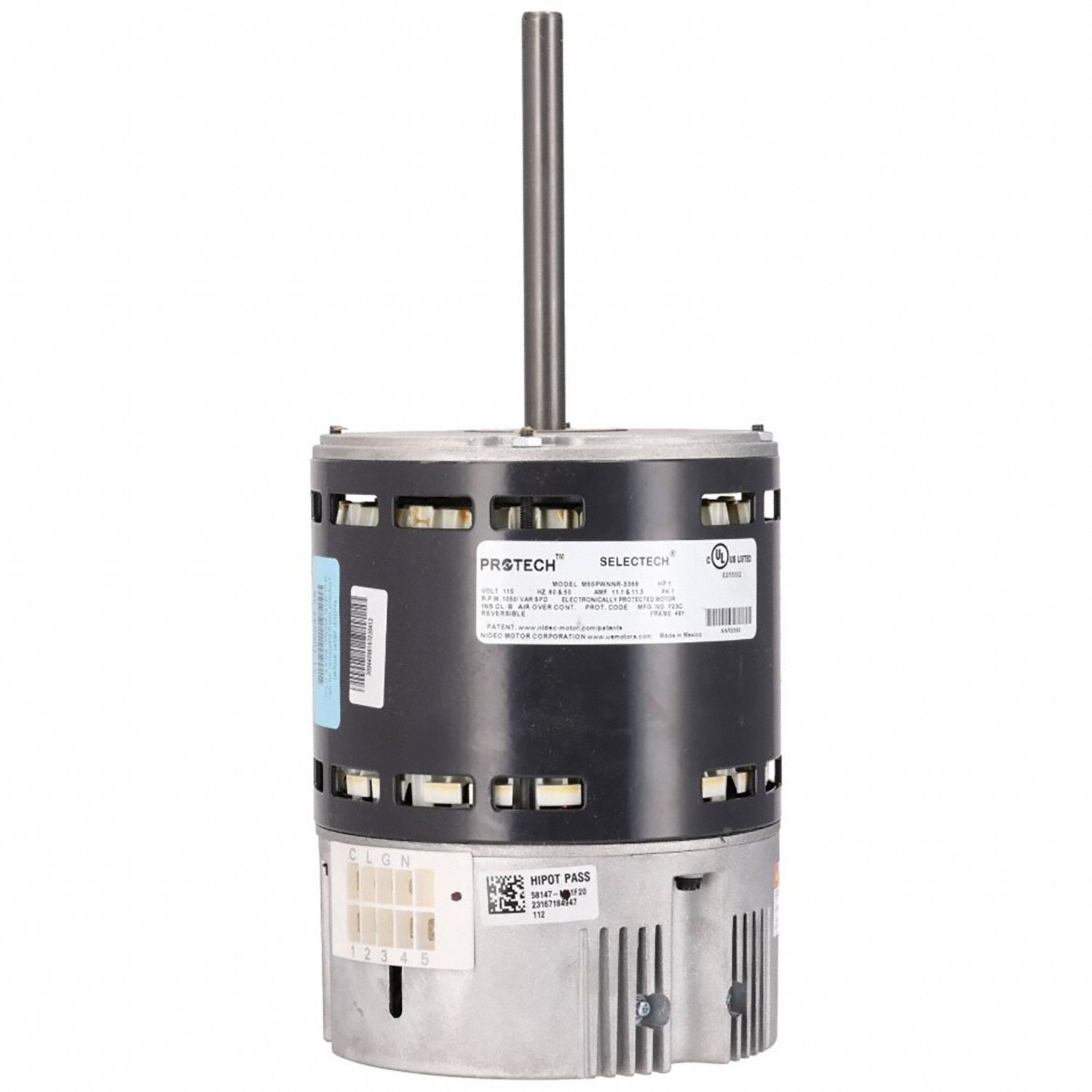 OEM Replacement Motor: RUUD/Weatherking, 51-106543-27