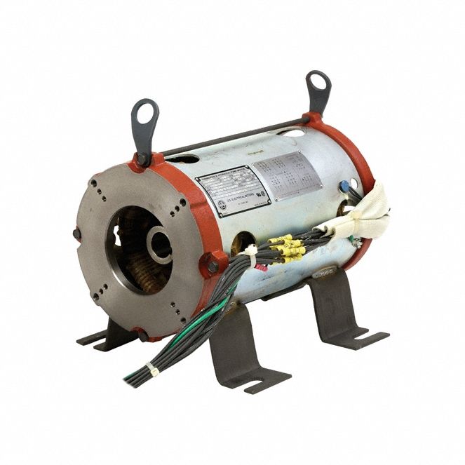 Pump Motor: 160L Frame Size, Rigid Base, Open Drip Proof, 20 hp, 230/460V AC, 3, 465 RPM