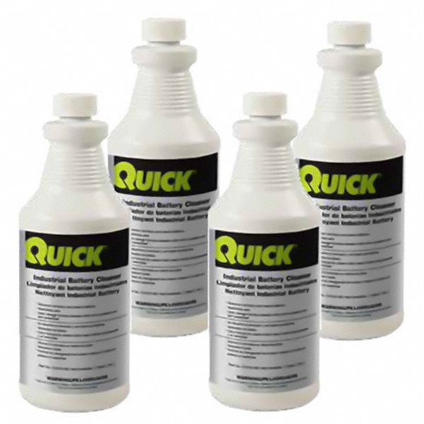 Battery Terminal Cleaner: 1 qt Container Size, 212°F Boiling Point, Liquid, Battery Cleaner
