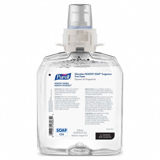PURELL, Series FMX12, 1,250 mL, Hand Soap 56JM40511204 Grainger