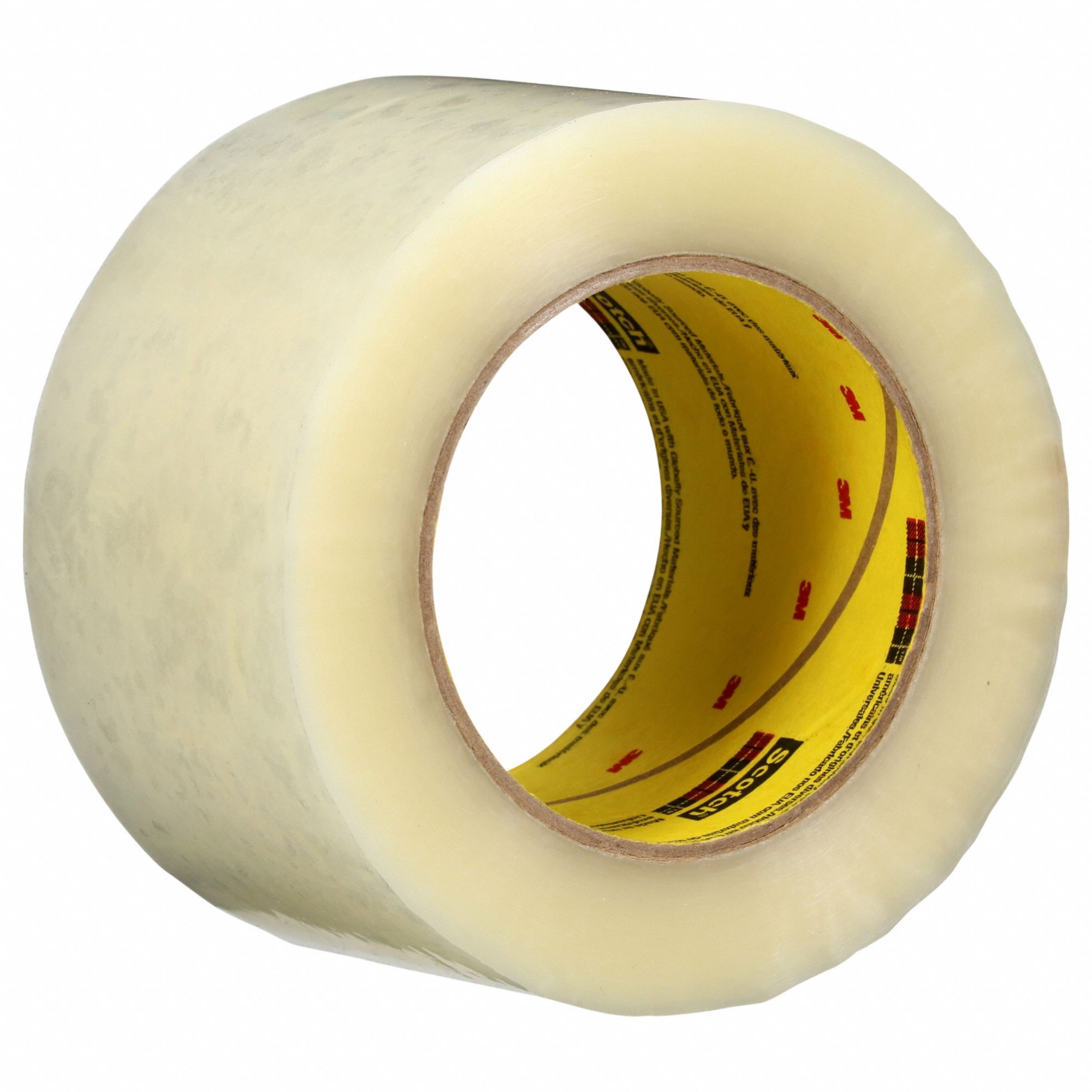 BOX SEALING TAPE,373+,HIGH TACK,TAN,PK6