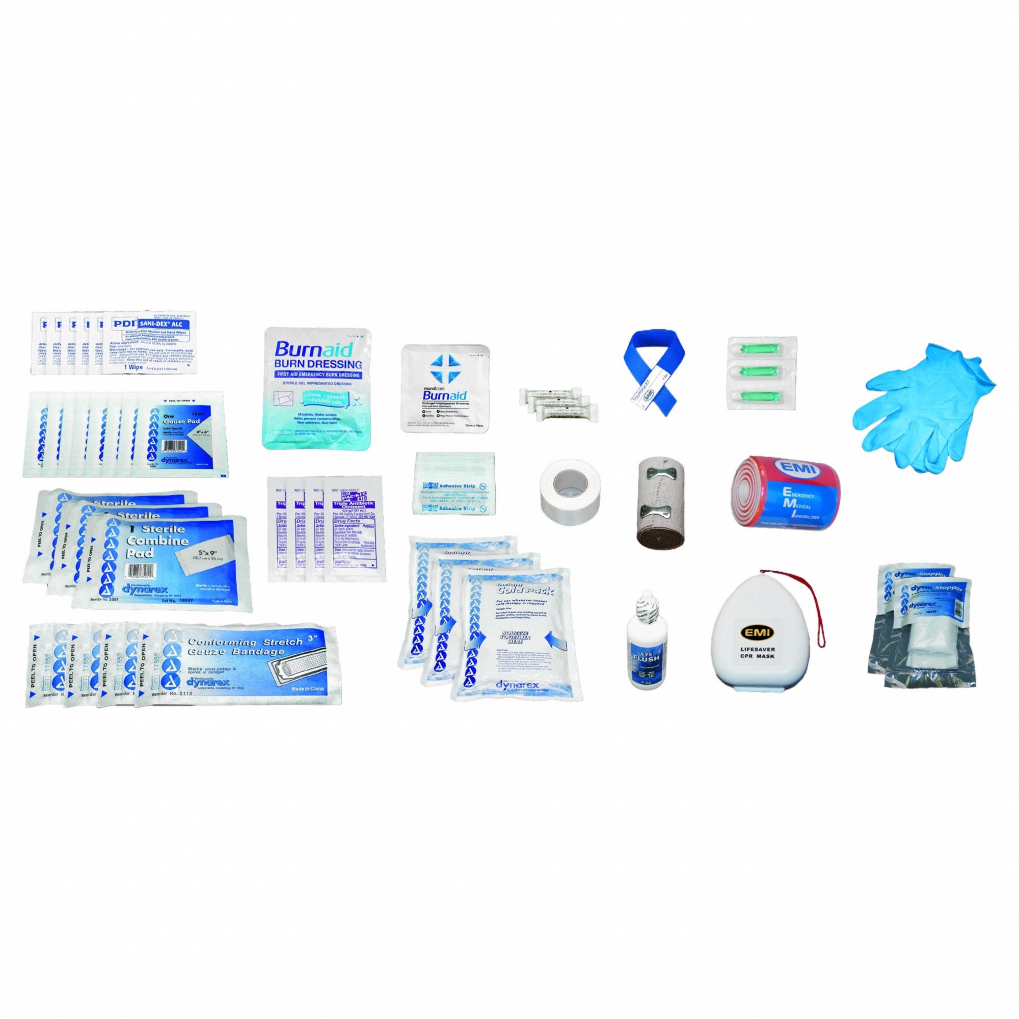 Complete Refill or Kit: 70 Components, 10 People Served, Not ANSI Compliant