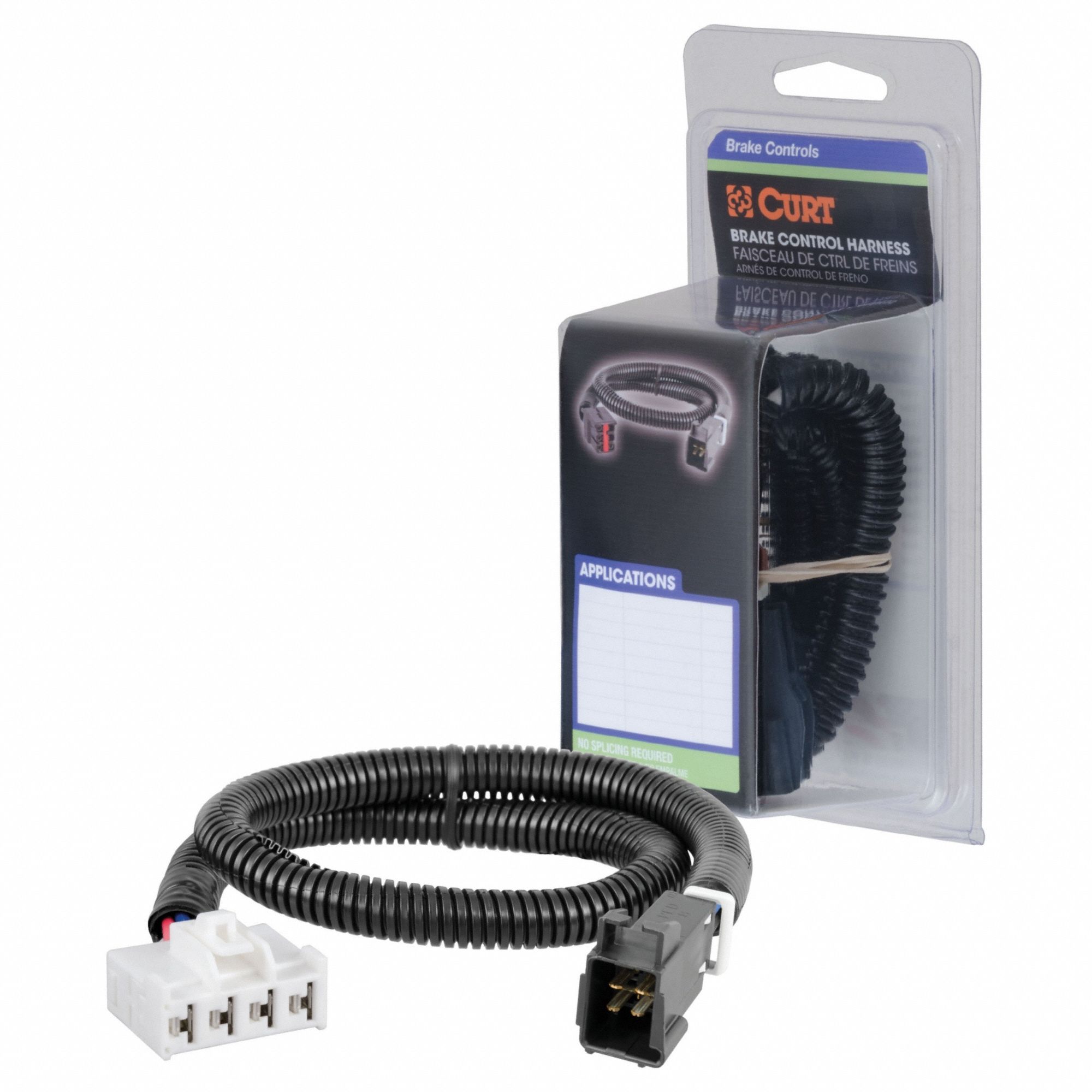 Brake Control Harness: Pre-Wired, 24 in Overall Lg, 1 in Overall Wd, 1 in Ht