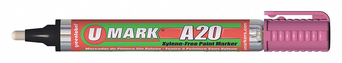 SolidPaintMarker, 5-5/8inL, Pink, Paint