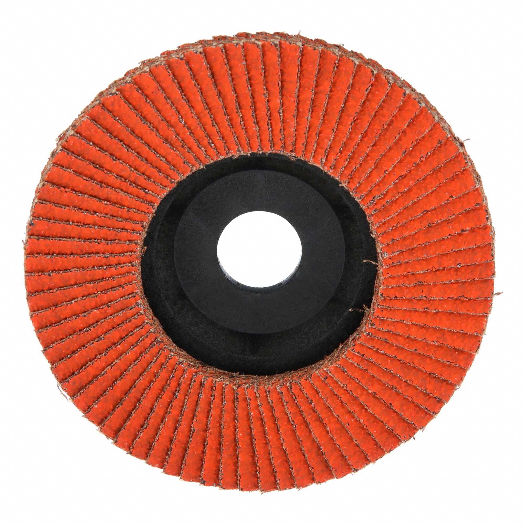 FLAP DISC, TYPE 27, 5 IN X ⅞ IN, CERAMIC, 40 GRIT, PLASTIC BACKING, STANDARD DENSITY, BLAZE R980P