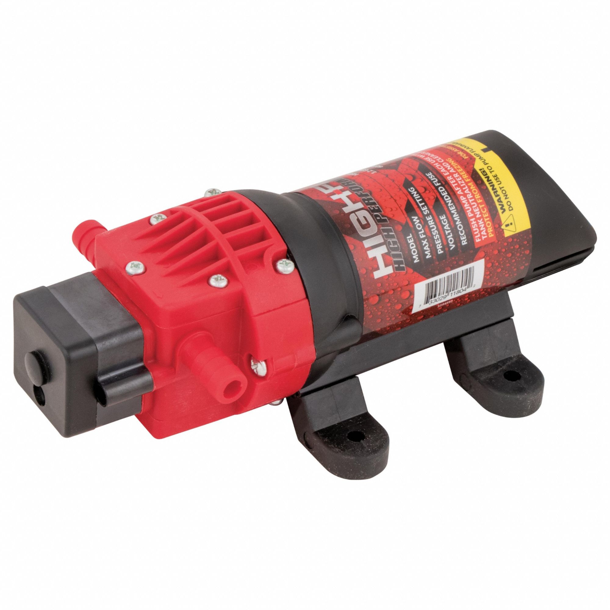 DIAPHRAGM PUMP,PLASTIC,2CMB,1.2GPM,60PSI