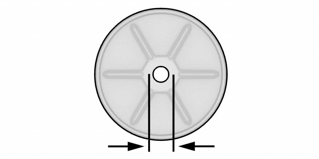 6 in Dia, 0.023 in Fill Dia, Cup Brush - 483N73|66252839091 - Grainger