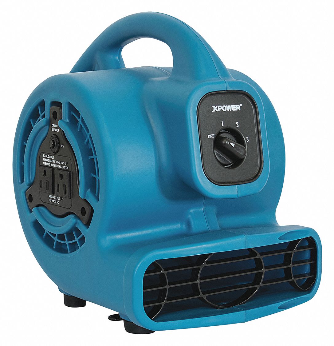 Mighty Air Mover Mini Power Outlets