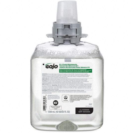 GOJO, Series FMX12, 1,250 mL, Hand Soap 56JM31516704 Grainger