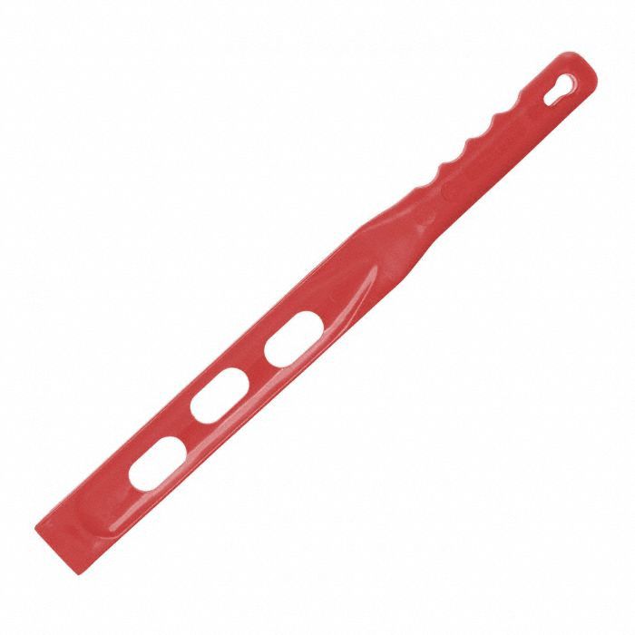 DETECTAMET, INC. METAL DETECTABLE SCRAPER,POLY,RED - 29653 ...