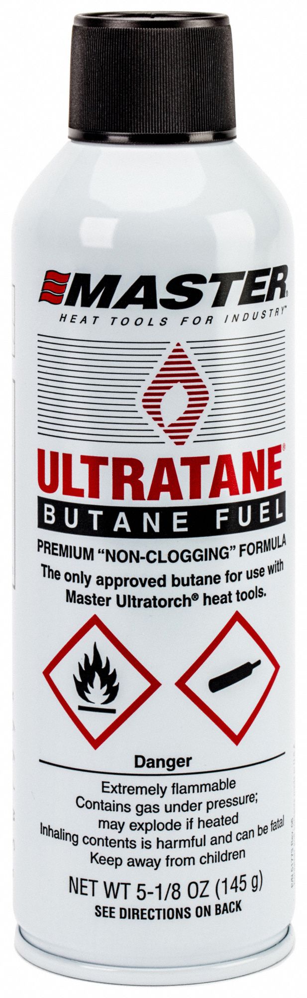 MASTER APPLIANCE, Butane, 5.13 fl oz, Butane Refill Canister 3W799
