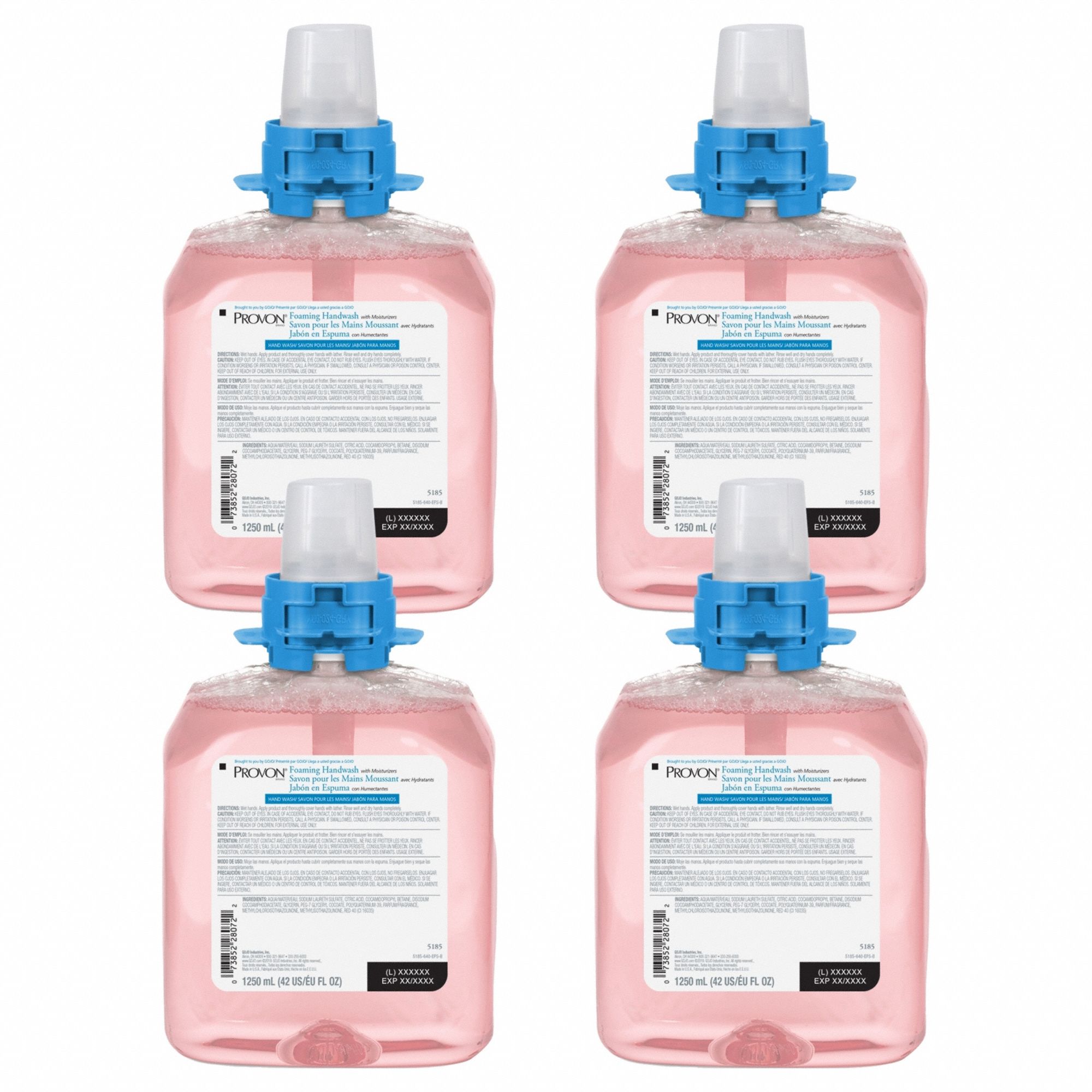 Hand Soap: Series FMX-12™, 1, 250 mL, Foam, Cranberry, Mfr. Dispenser Part # 5160-06, 4 PK