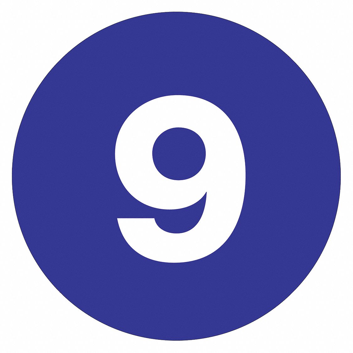 White, 9, Labels,Number 9,2