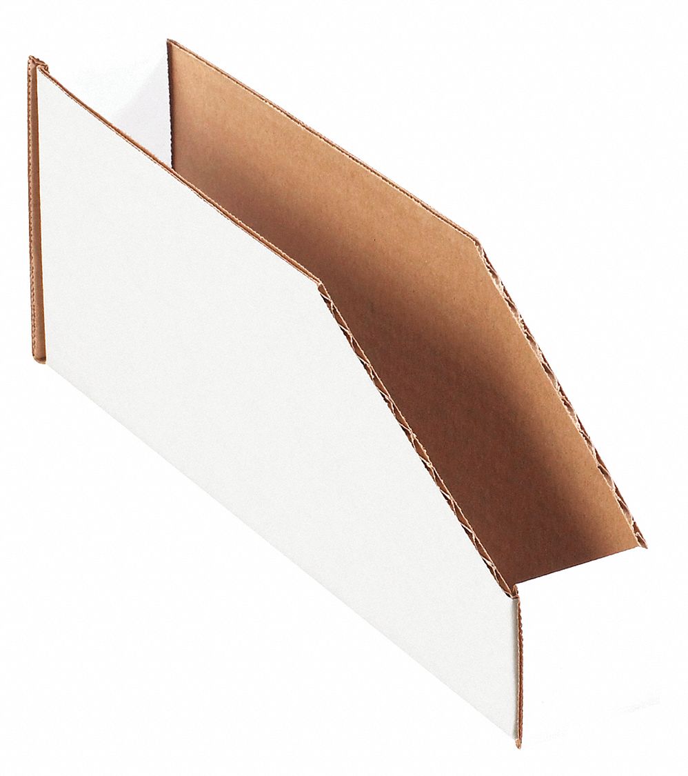 Bins, Open Top, 2x12x4x1/2", PK50