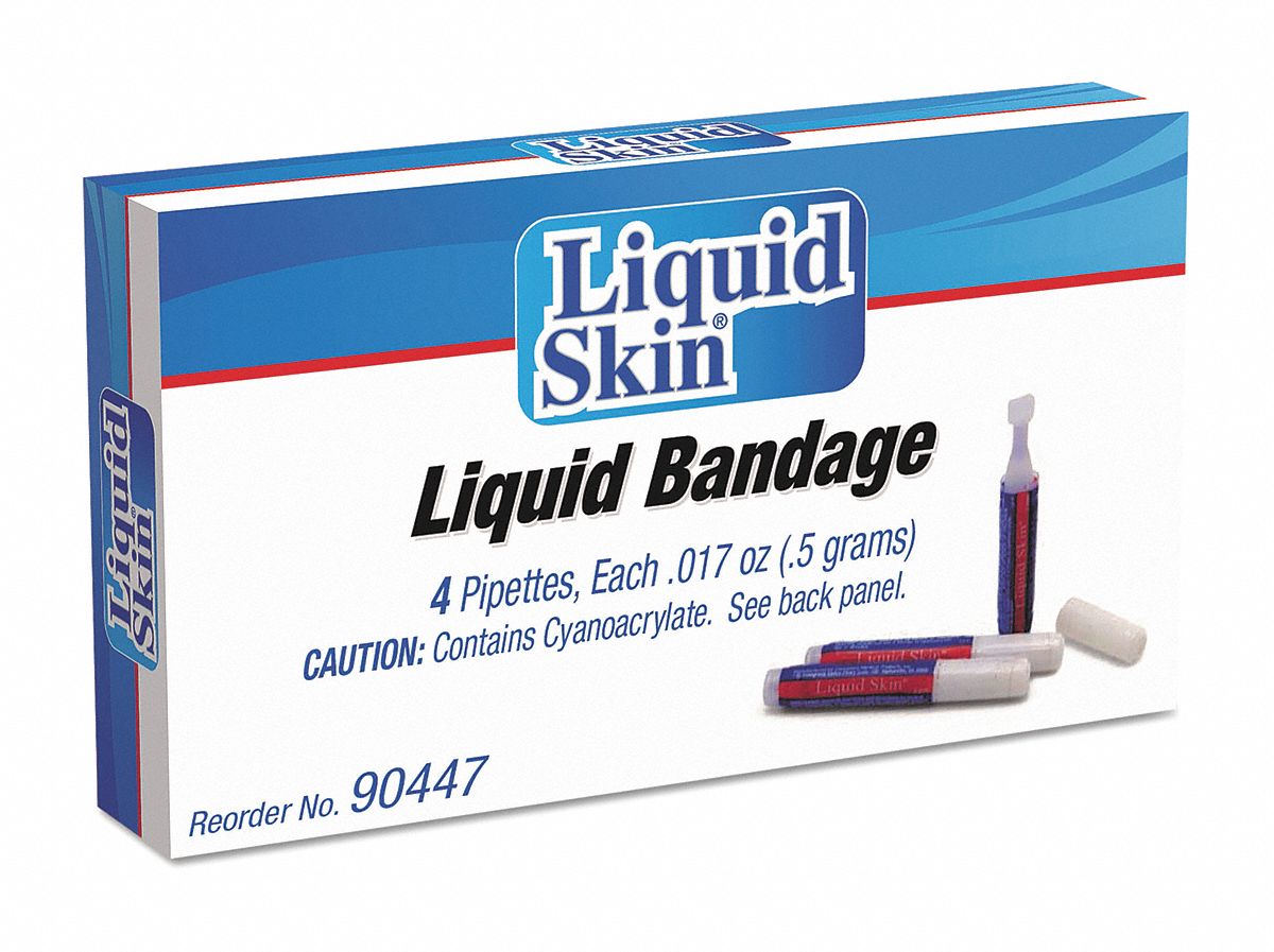 Liquid Clear Bandages,