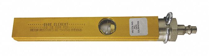 High Pressure Gage Element, 600 psi