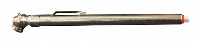 RADIAL AND CONVENTIONAL PASSENGER TIRE GAUGE, BRASS-PLATED