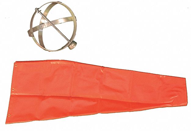 Windsock, w/Hardware, 10",