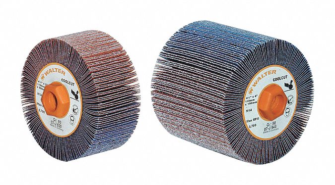 FLAP DRUMS COOLCUT 4 1/2"X2"GRIT 120