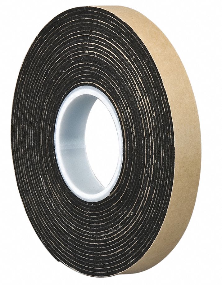 Foam Tape, Black,
