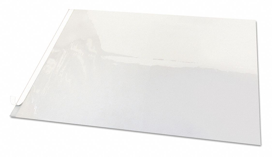 ARTISTIC, Clear Plastic Desk Protector,36x20",Clr 51LC75SS2036