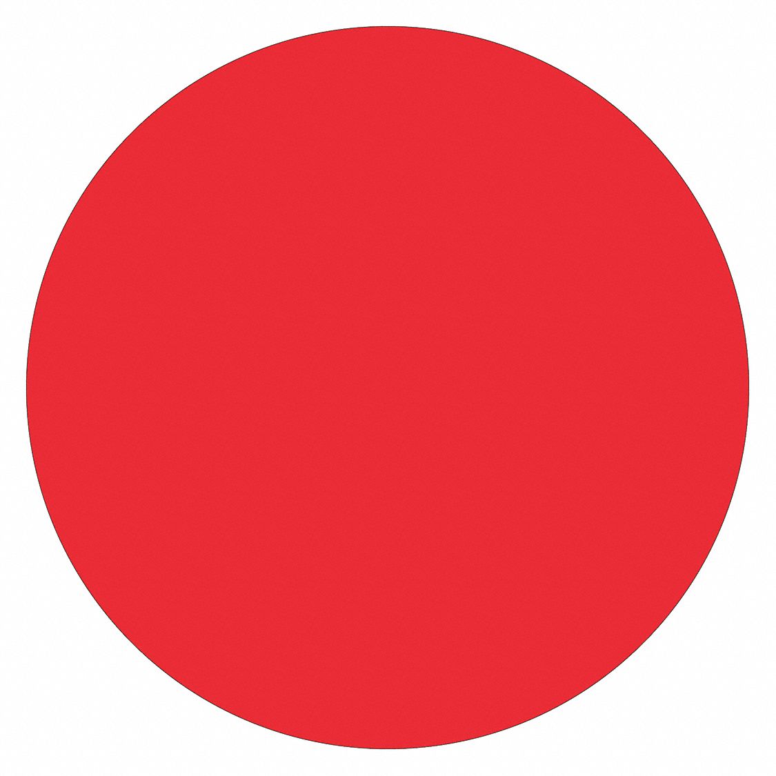 Pre-Cut Label Stock Roll,  Red