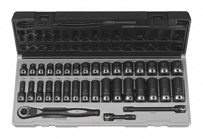 Duo-Socket, 3/8"D, 35pcs.