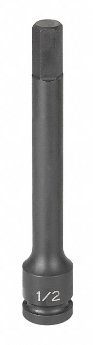 Hex Driver, 1/2"Dx3/8"6"