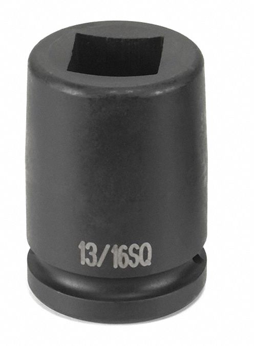 Impact Socket 13/16 3/4 D Sq Black