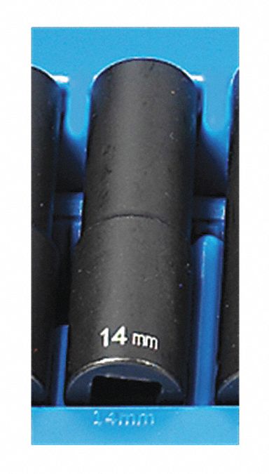 Socket 14mm 1/2 D Impact 12pt. D