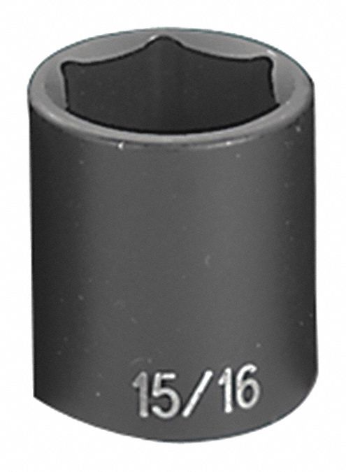 Impact Socket 15/16 1/2 D 6pt.
