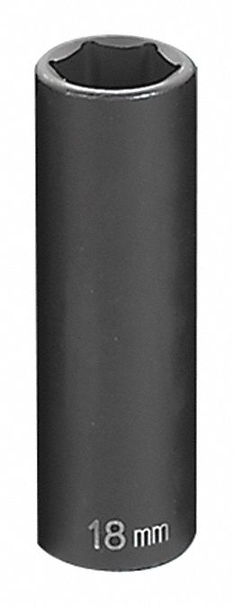 Socket 18mm 1/2 D Impact 6pt. D