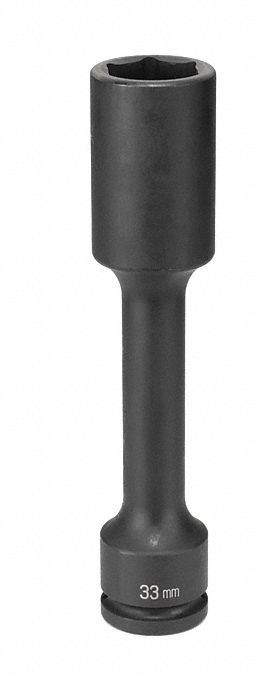 Socket 33mm 3/4 D Impact Hex 6pt. Lg