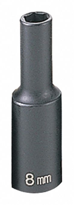 Socket 8mm 3/8 D Impact 6pt. D