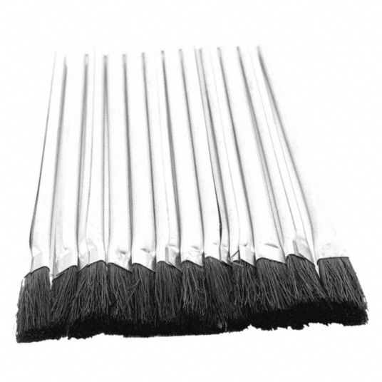 Acid Brushes,12 Pc - Grainger