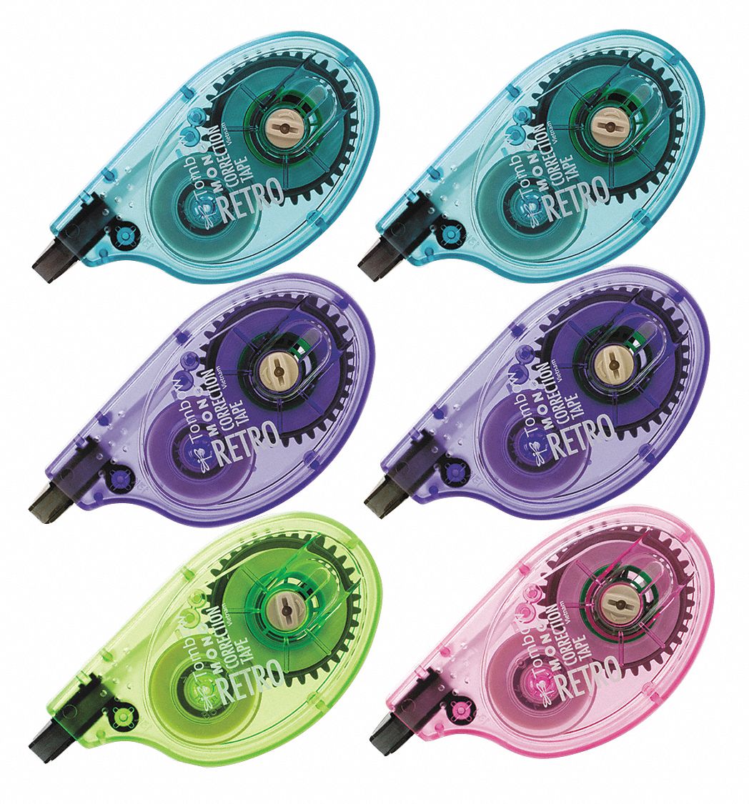 Mono Original Correction Tape, PK6
