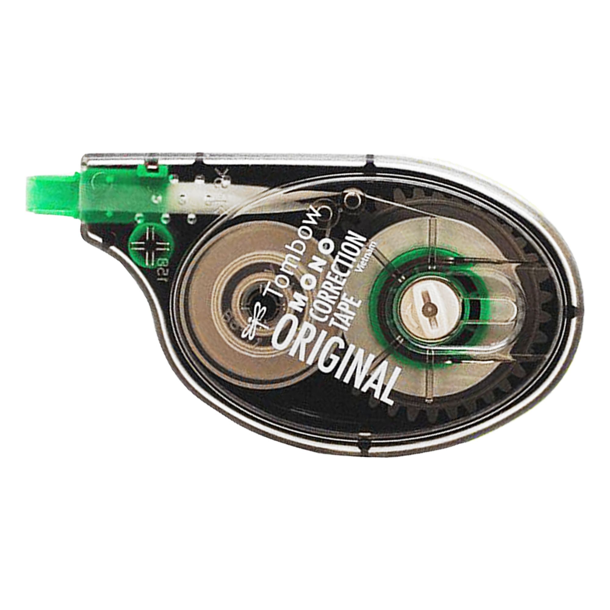 Correction Tape, 1/6x394", White, PK10