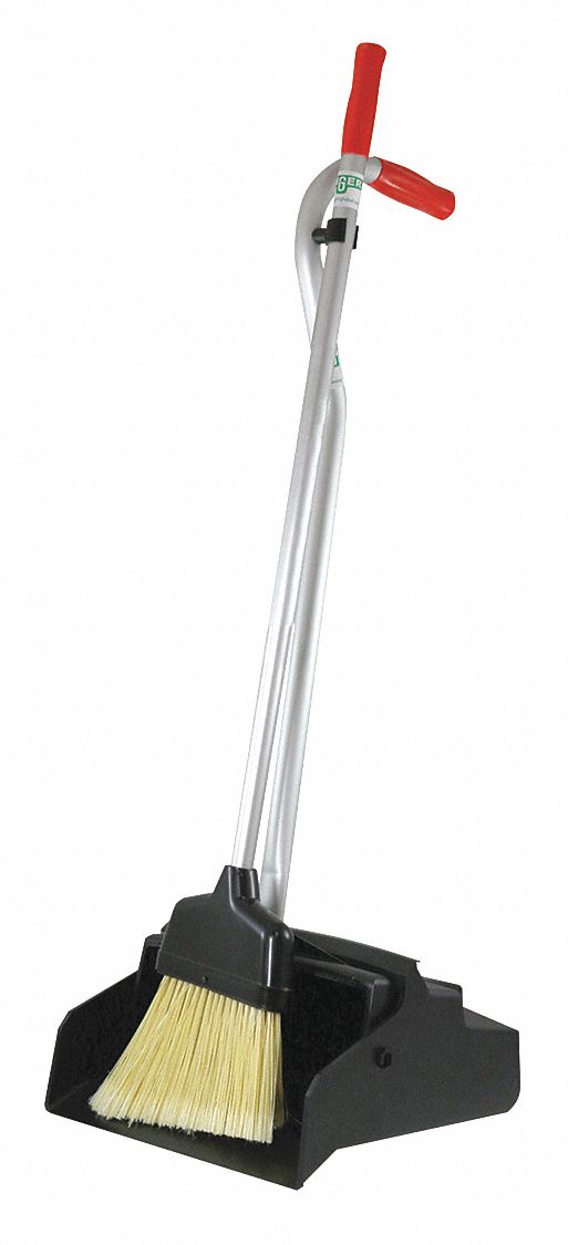 UNGER, Ergo Dustpan,W/Broom,12" 51UN59EDPBR Grainger