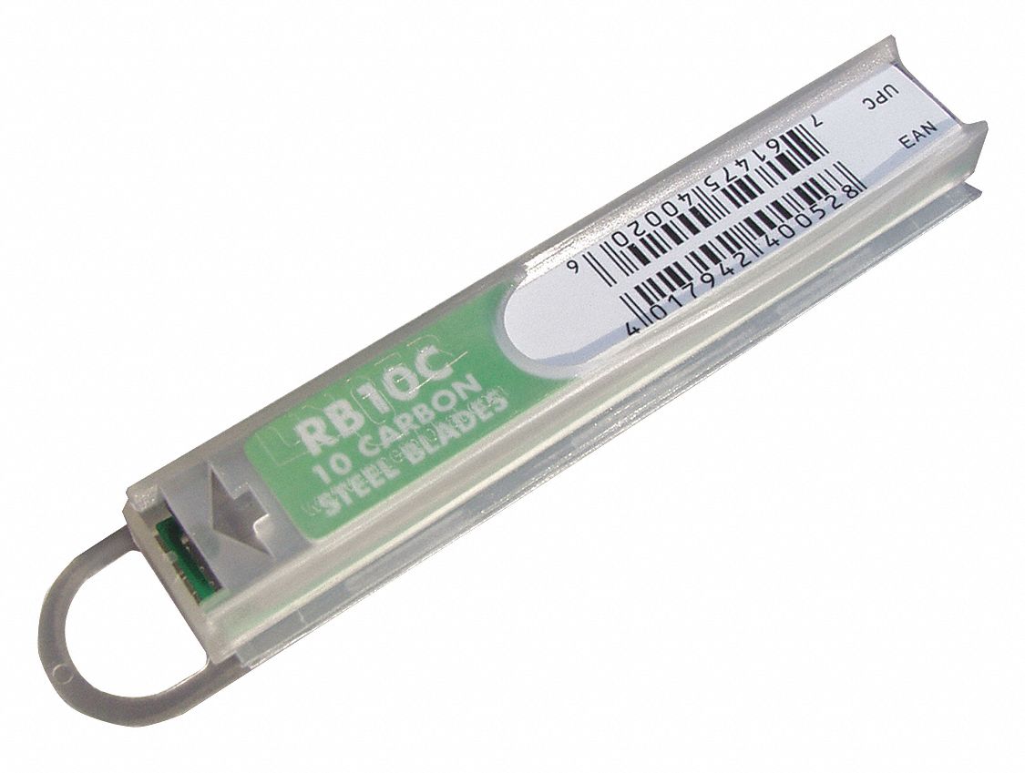 Replacement Scraper Blade: 3/4 in Overall Wd, 4 in Overall Lg