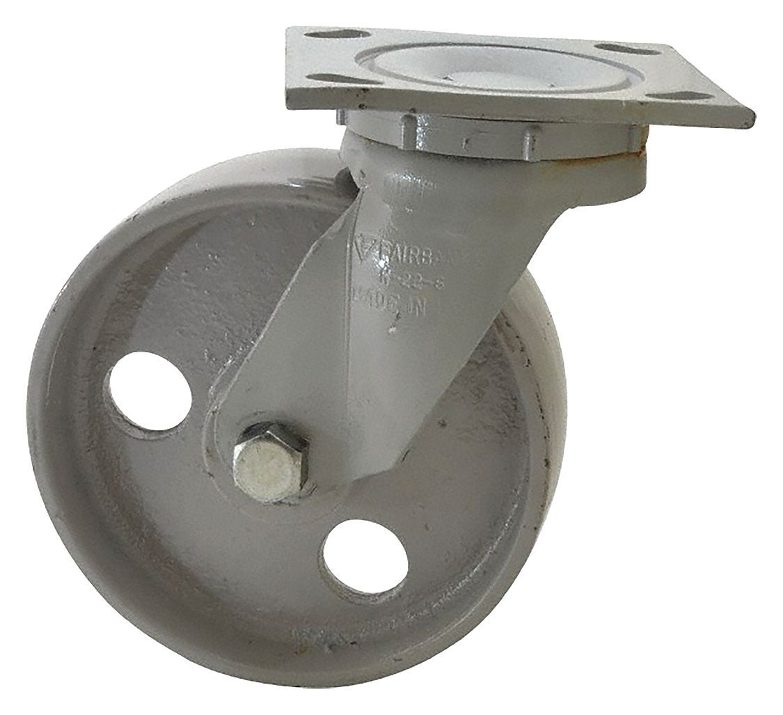 FAIRBANKS, Casters,Semi Steel,Swivel,6" - 51UP16|N22-6-IRB - Grainger