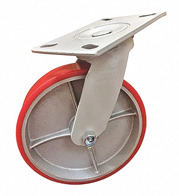 Mold-on Caster, Swivel