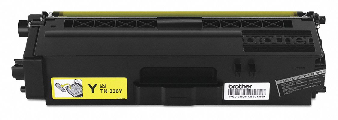 High Yield Toner Cartridge: TN336Y, Yellow, Yellow