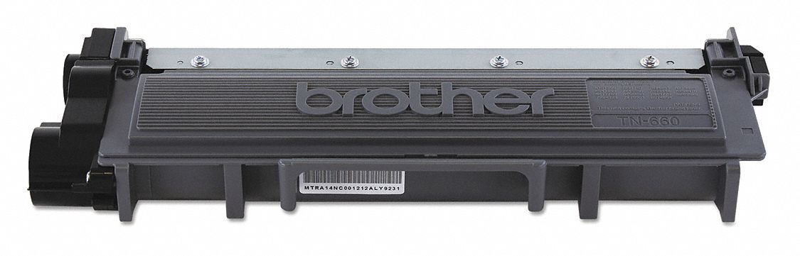 High Yield Toner Cartridge: TN660, Black, Black