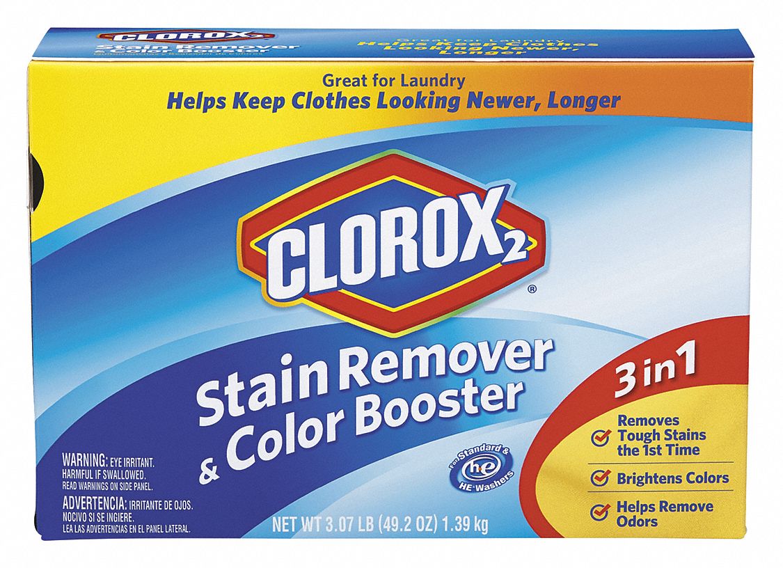 CLOROX 2, 4, PK, Clorox Bleach Cleaner,49.2 oz,Powder,PK4 51VF28