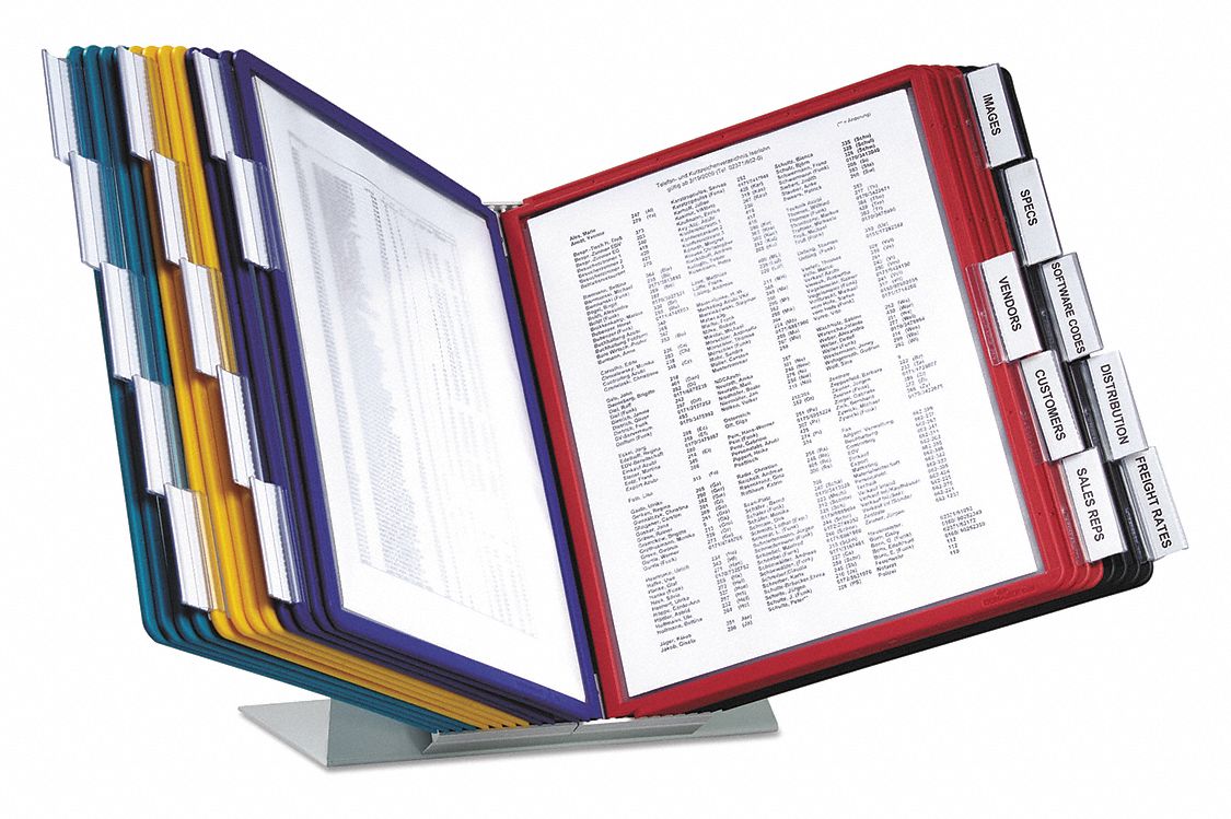 Desktop Reference System,20Pan,Assorted Grainger