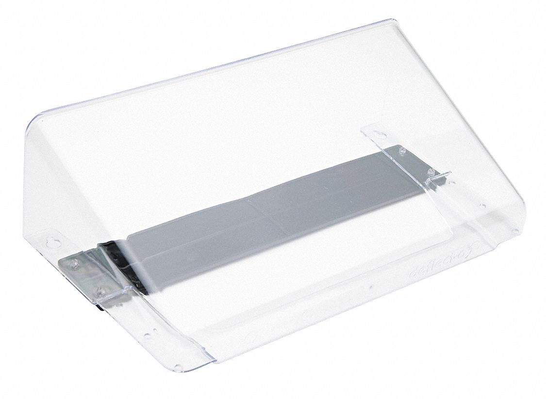 Wall File Holder, Magnetic, Clear