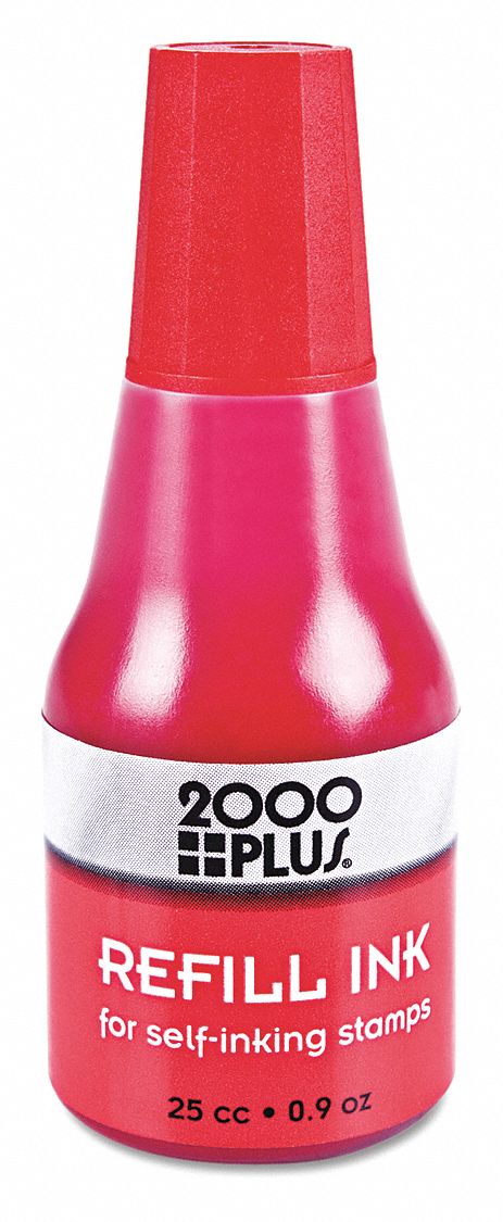 Ink, 2000PlusSelfInking, Red